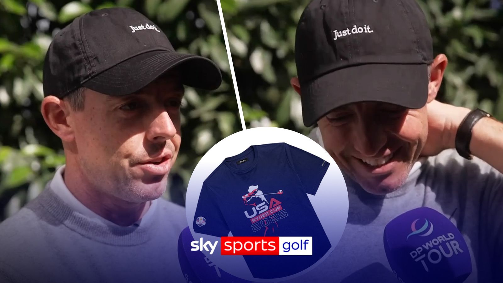 McIlroy reacts to US Ryder Cup shirt 'blunder'!