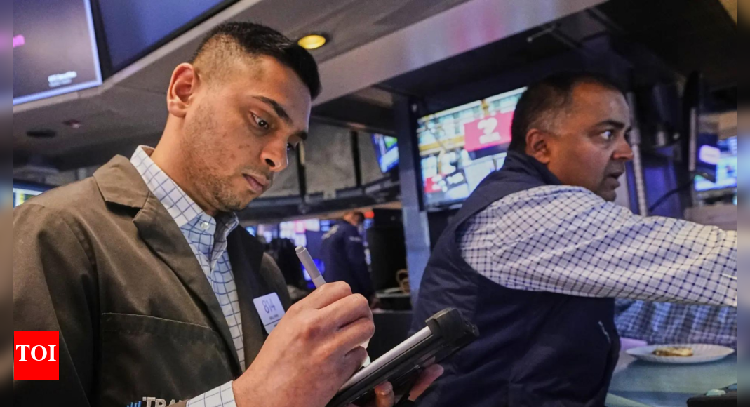 US markets today: Stocks hover near records after consumer inflation data rise; global cues mixed - The Times of India