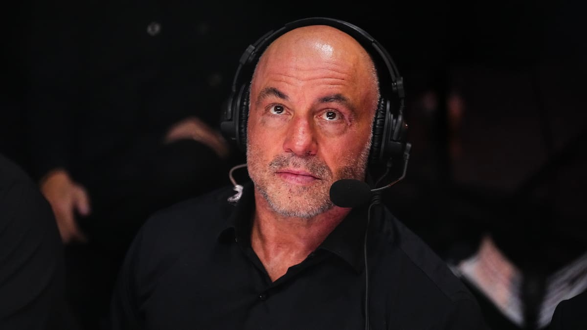 Moment Joe Rogan finds out Charlie Kirk had died