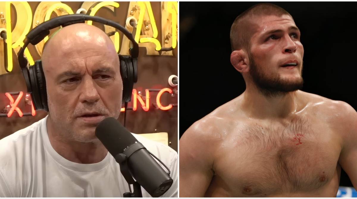 Joe Rogan claims Khabib isn't actually undefeated in the UFC - names fight he actually lost