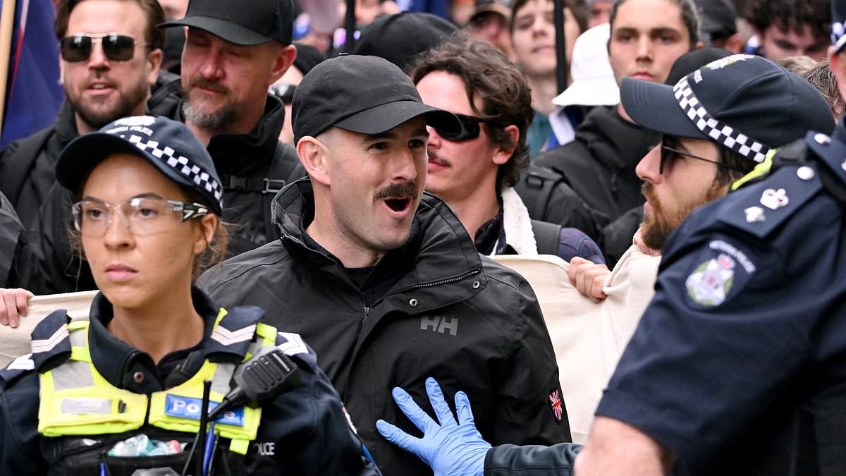 Neo-Nazi Thomas Sewell facing jail time after he was found guilty of intimidating a police officer