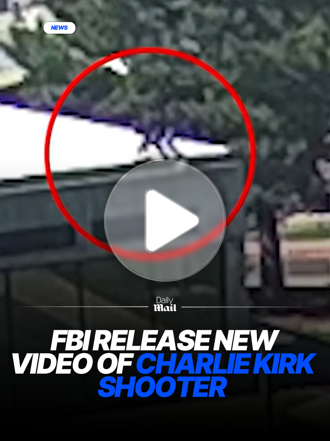 Newly-released surveillance footage shows the suspect in Charlie Kirk's assassination running across the roof of a building on campus. Authorities are now asking the public to be on the lookout for the suspect, noting he had a distinctive t-shirt and a baseball cap with a triangle on it. 'We cannot do our job without the public's help right now,' Utah Gov. Spencer Cox said at a news conference Thursday night, adding that authorities have already received over 7,000 tips and have conducted more than 200 interviews. #charliekirk #FBI #shooter #video #utah