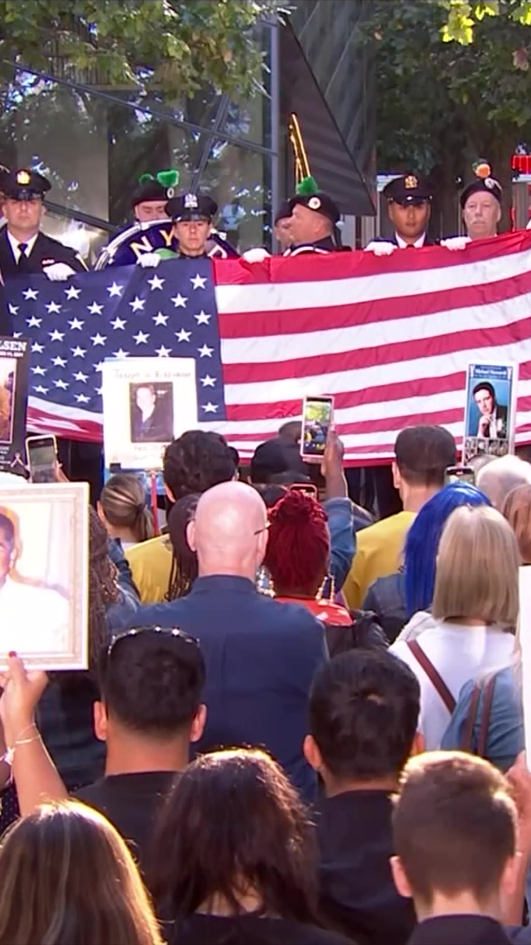 A commemoration ceremony was held Thursday at a memorial plaza in New York City to mark the 24th anniversary of the 9/11 terrorist attacks.   Watch more by tapping the link in our bio. #911 #nyc #cspan