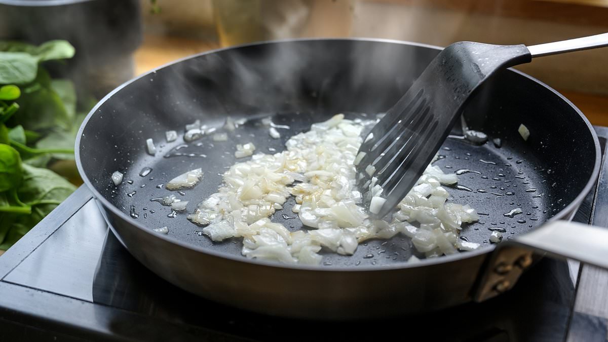 You're cooking onions wrong! Scientists reveal the secret to cooking the vegetable twice as fast - and all it takes is one unusual ingredient