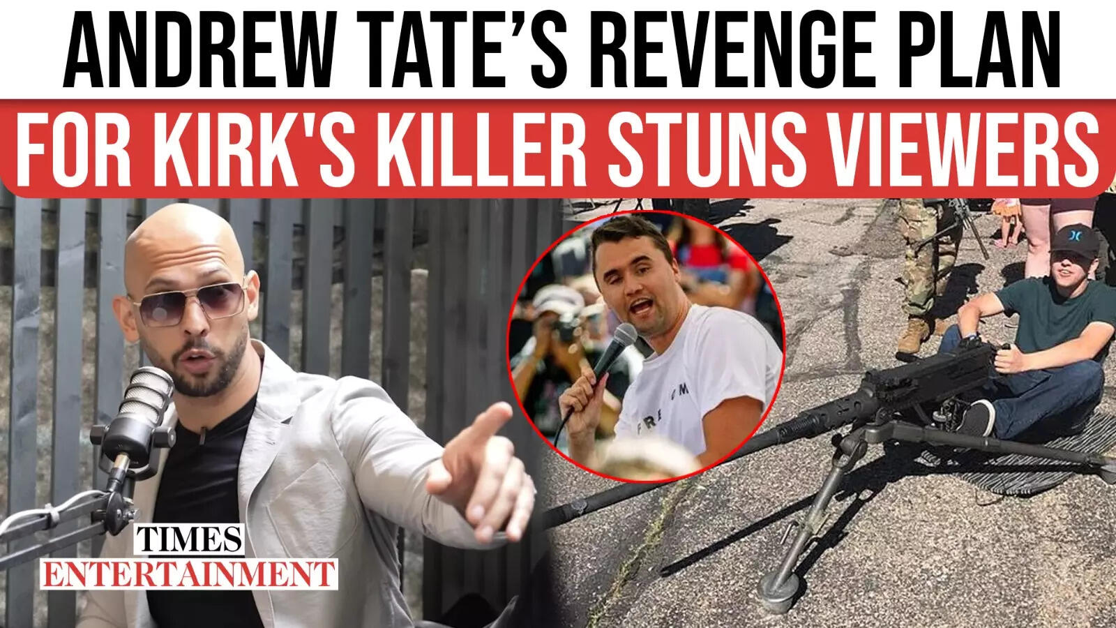 Andrew Tate Says Kirk’s Killer Deserves More Than Prison; Fans Shocked By His Brutal Revenge Plan
