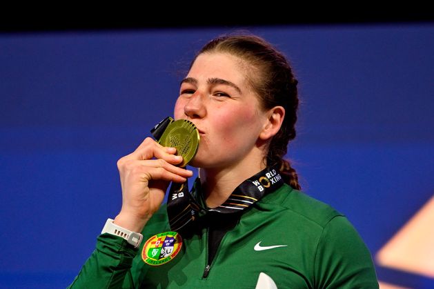 ‘It’s a great honour’ – Gold for Ireland’s Aoife O’Rourke at World Boxing Championships