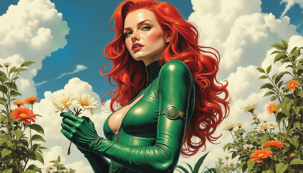 Poison Ivy out in the sunshine