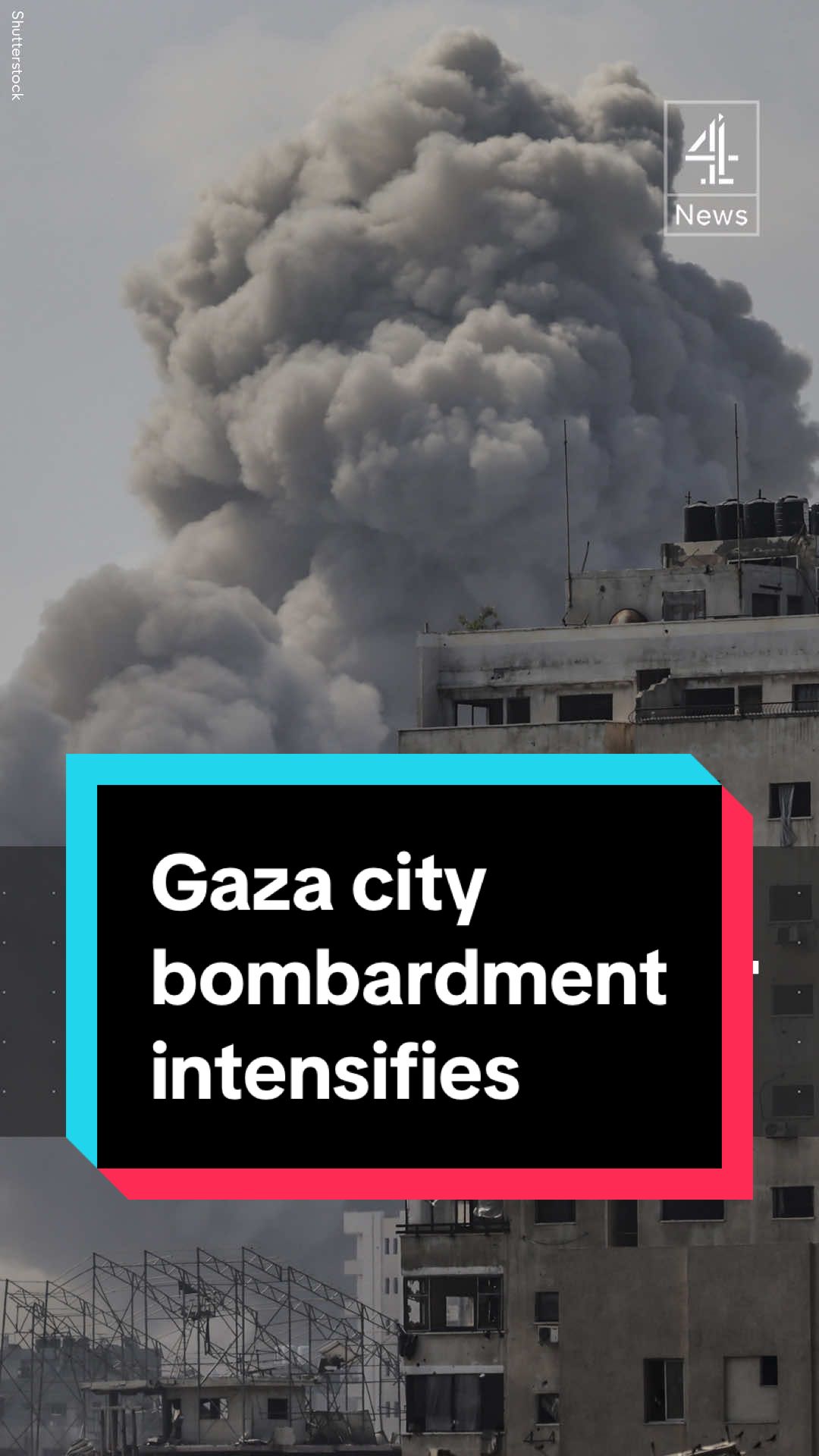 Palestinians are fleeing Gaza City en masse after Israel ramped up its bombardment on the second day of its ground offensive. Israel says it has opened a temporary new route for 48 hours for residents to escape south.  #Gaza #GazaCity #Israel #MiddleEast #C4News