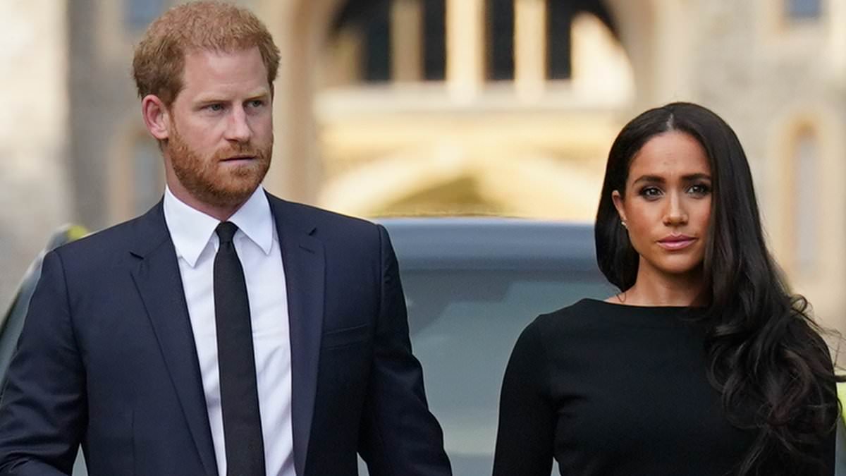 Harry and Meghan left out in the cold as Trump and Melania wine and dine with Royal Family at Windsor