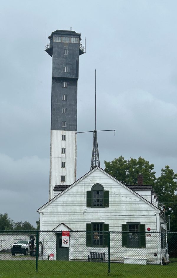 Charleston Light in Sullivan's Island, South Carolina