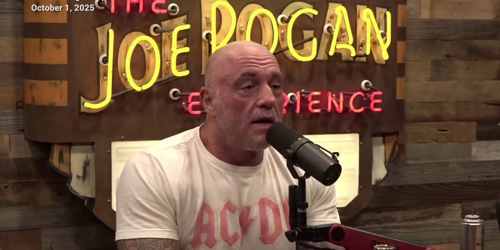 Rogan calls out American media for fussing over Jimmy Kimmel, ignoring UK arresting 12,000 citizens a year for speech