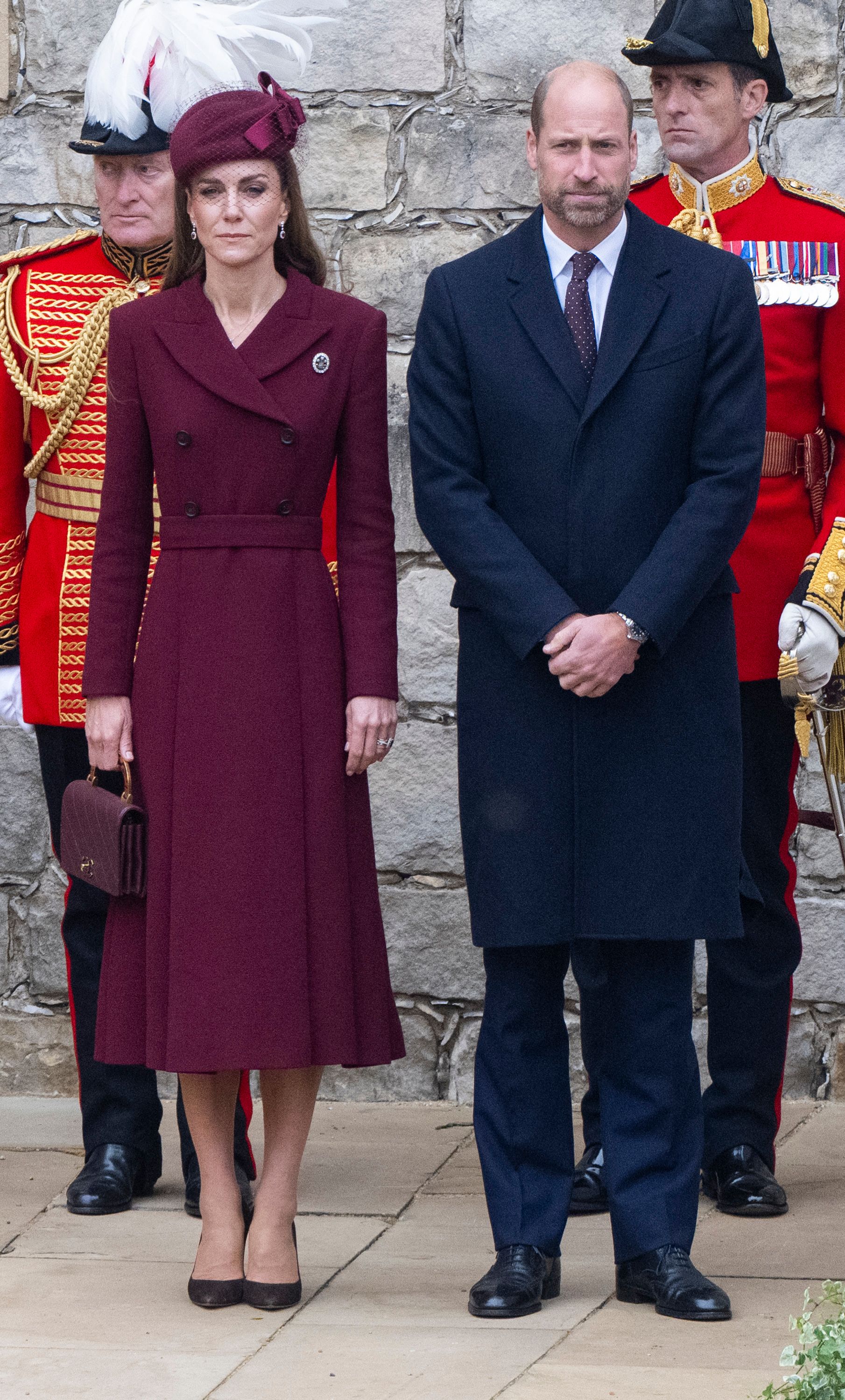 Burgundy brilliance! Style queens including the Princess of Wales and Letizia of Spain prove it's the royal fashion trend to know