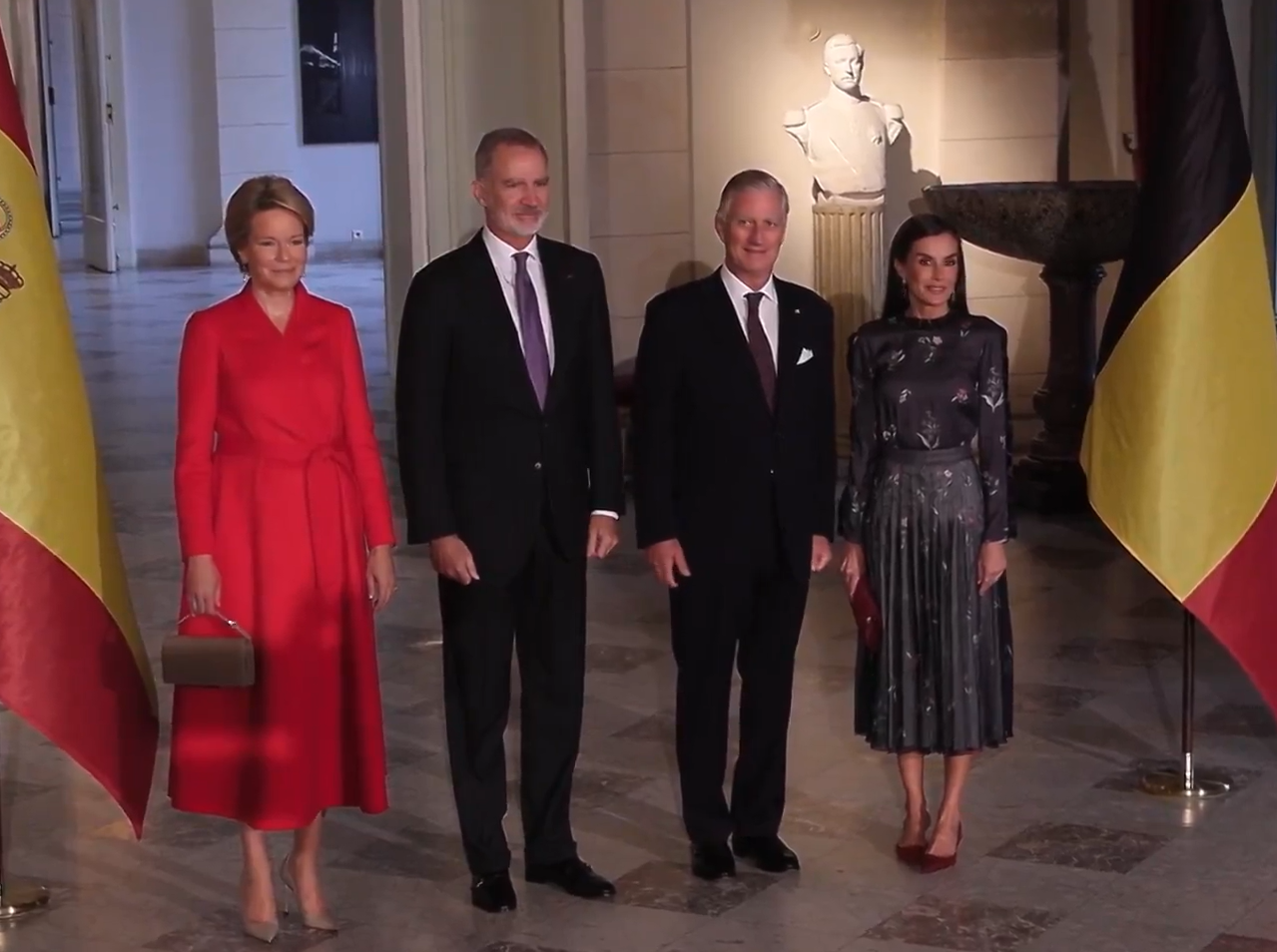 King Felipe of Spain apologises to Belgium’s queen after arriving late for palace lunch