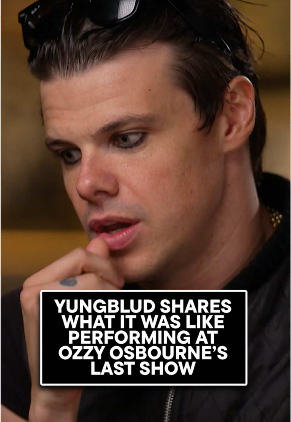 @yungblud shares with Anthony Mason that performing at Ozzy Osbourne's final Black Sabbath show was the most meaningful and emotional moment of his life. He said when the crowd sang the final chorus of &quot;Changes,&quot; it was &quot;the closest thing I've ever seen to magic.&quot; More tomorrow on CBS Mornings. #yungblud #ozzyosbourne #blacksabbath #cbsmornings