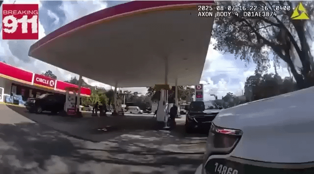 Deputy pulls gun on man pumping gas, mistaking nozzle for weapon (repost)