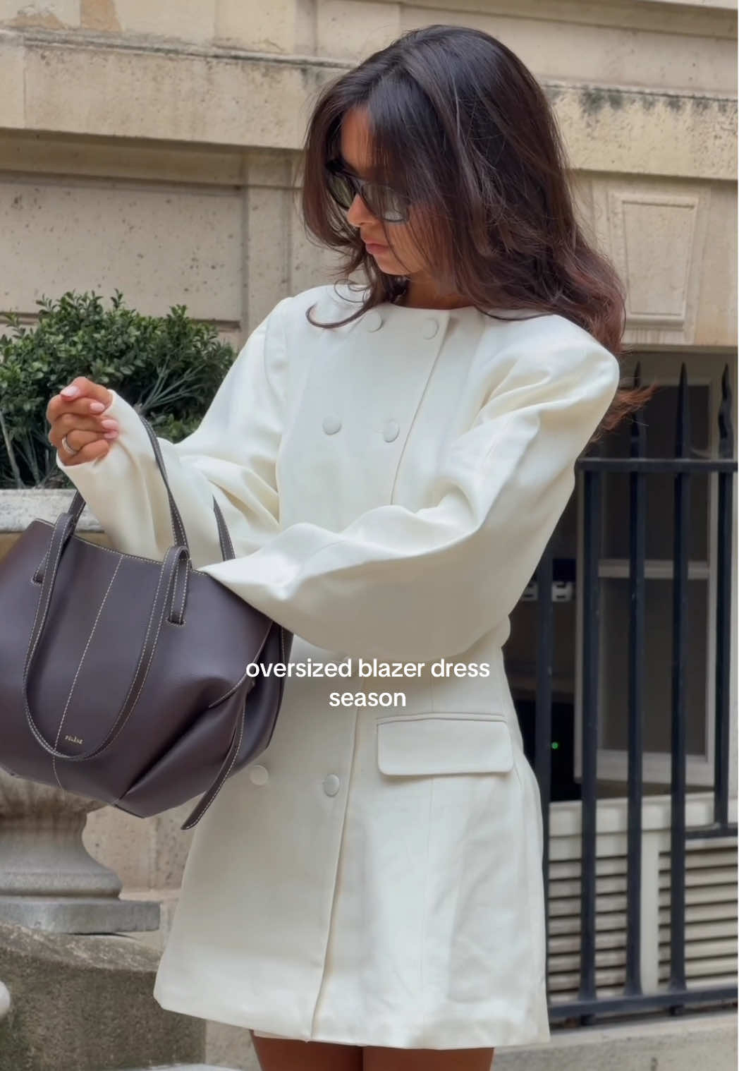 I could wear this everyday for the rest of my life @Meshki #oversizedblazer #fyp #paris #meshki