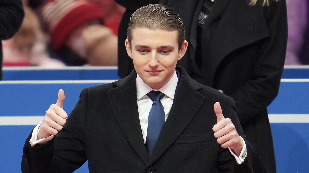 Barron Trump tipped for major role at TikTok by viral genius who supercharged president's 2024 campaign