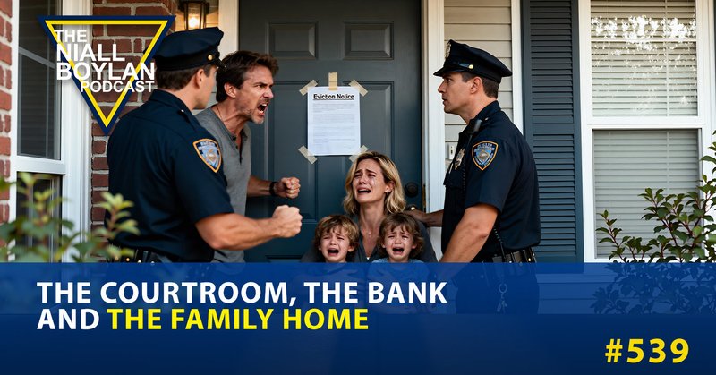 On todays show I spoke to @karldeeter about the question asked of Catherine Connoly and did she represent banks who were repossessing homes on people. He claimed repossession should happen sooner, while some callers said never at all: Listen here:
