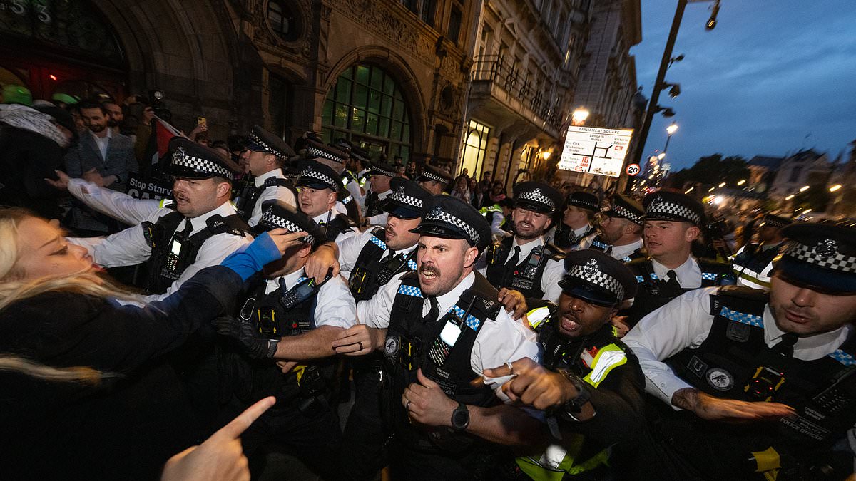 Thousands of pro-Palestinian protesters will march through London today even though hostages deal has been agreed - as police launch elaborate plan to keep them apart from counter-demonstrators