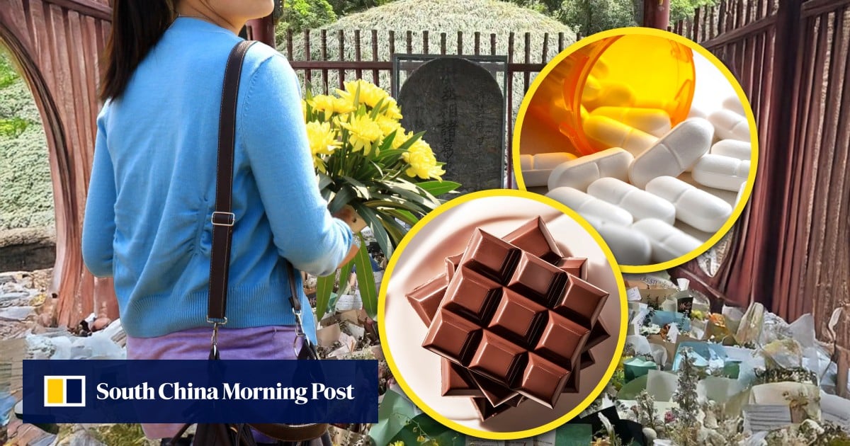 China youth adorn historical figures’ graves with painkillers, chocolate tributes