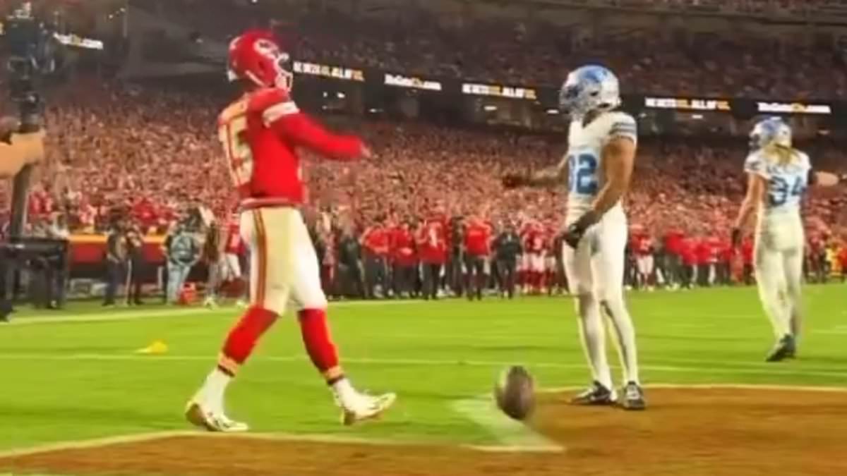 Fans are convinced new footage reveals how Patrick Mahomes sparked bloody brawl on Sunday Night Football