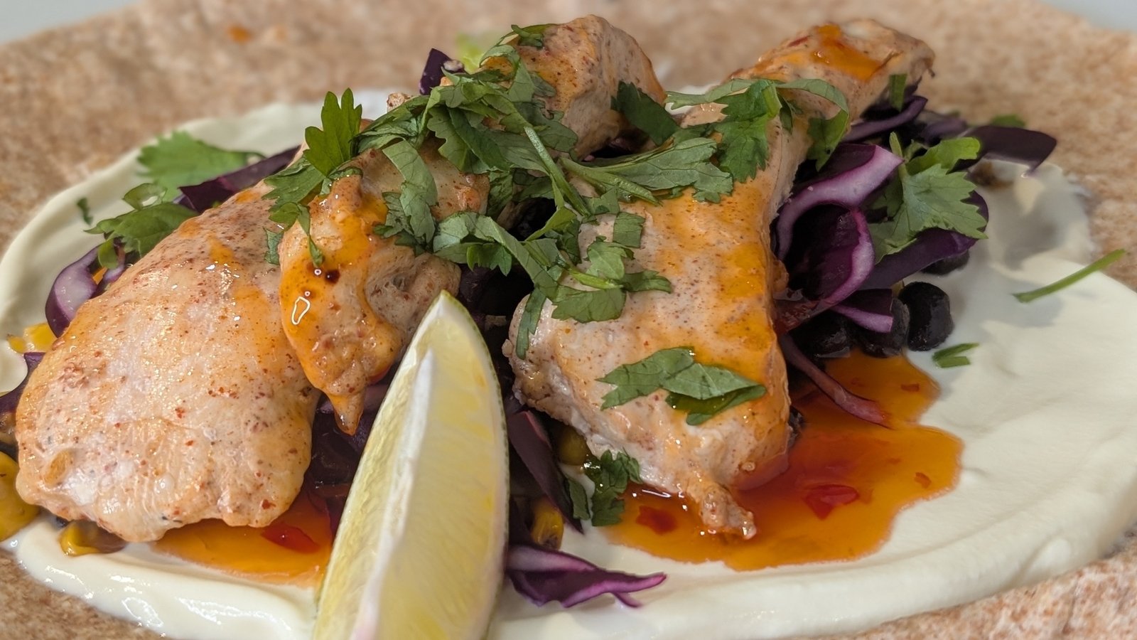 Eunice Power's chicken &amp; sweetcorn tacos: Today