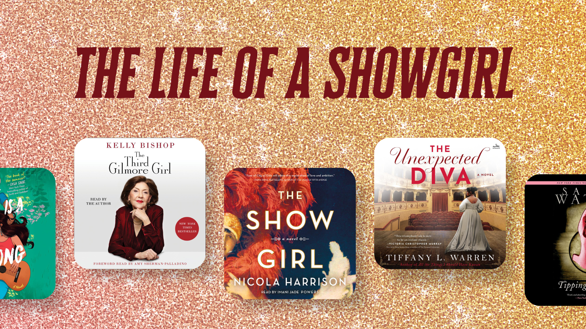 The Life of a Showgirl Reading List:  Audiobooks Inspired by Taylor Swift’s Latest Album