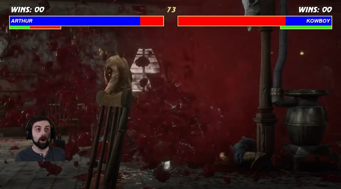 Red Dead Redemption 2 Goes Full Mortal Kombat Mode With Tuberculosis Cough Fatality