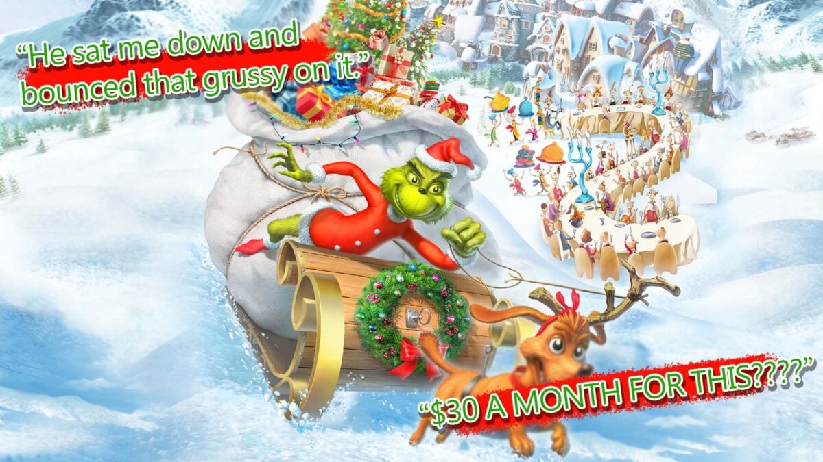Xbox Game Pass’s New Grinch Game Is Receiving A Lot Of Angry And Horny Reviews