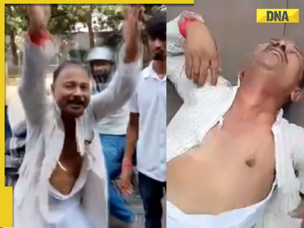 RJD ex-candidate tears kurta, breaks down outside Lalu Yadav's residence after denied ticket, makes BIG allegation of party demanding Rs 2 crore for..., WATCH VIDEO