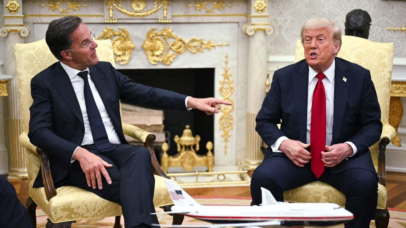 NATO leader jets to D.C. after Trump's &quot;tough&quot; Zelensky meeting