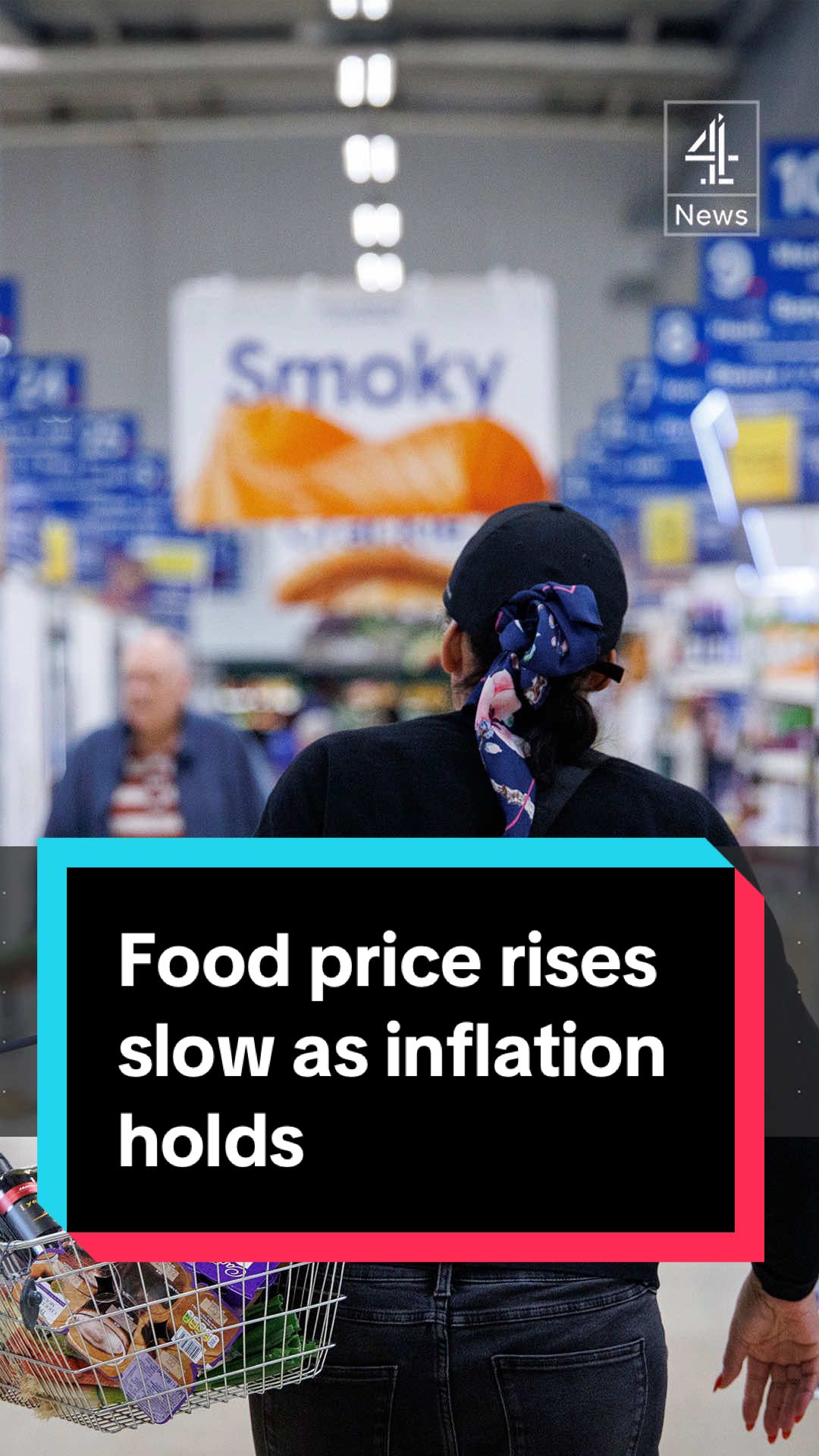 UK inflation - the rate by which prices rise - stays steady at 3.8% for the third month in a row, with upwards pressure from fuel prices offset by easing food costs. Although it’s lower than expected, it is still well above the Bank of England’s target of 2%. The impact this may have on interest rates will become clear at their next meeting on 6th November. #Inflation #Economics #Prices #UK #Channel4News