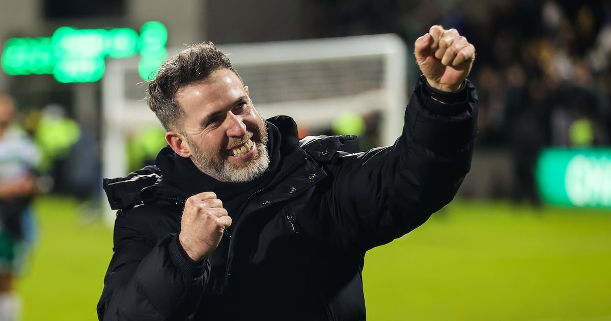 Stephan Bradley hails Shamrock Rovers’ resolve after title win and targets more success