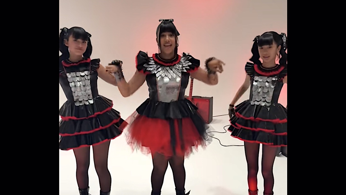 Kim Kardashian &amp; Kanye West's Daughter North West Dressed Up as BABYMETAL for Halloween