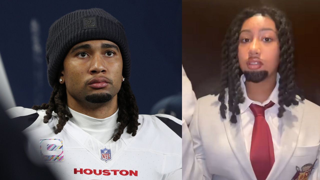 Fans Believe Kim Kardashian, Kanye’s Daughter North West Unknowingly Dressed Up as C.J. Stroud for Halloween