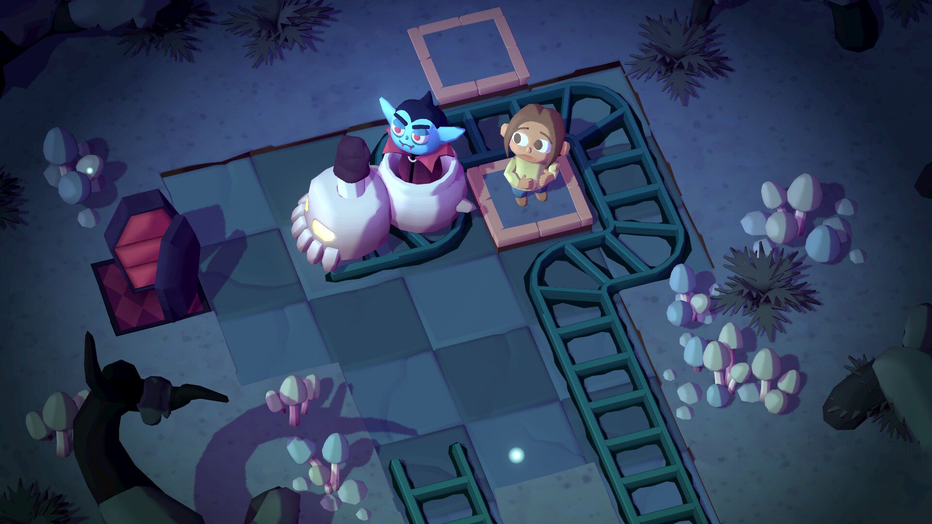 Reliably good puzzle game-maker Draknek and Friends just released a spooky new game