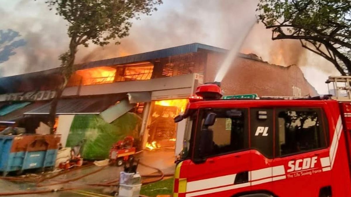 Eunos fire: BCA to order closure of industrial building for safety checks