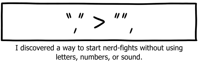 Saturday Morning Breakfast Cereal - Nerd-fight