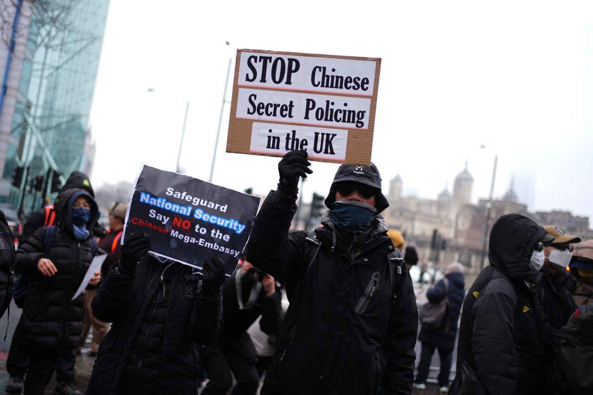 Banned China tech firms lobbied for London embassy