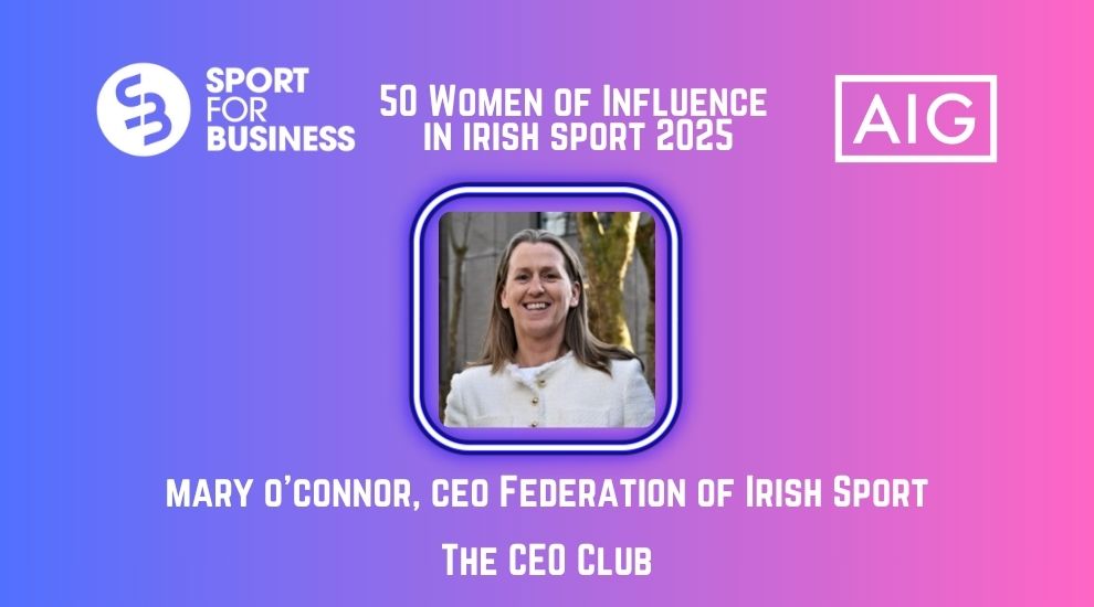 50 Women of Influence in irish Sport 2025 - Mary O'Connor