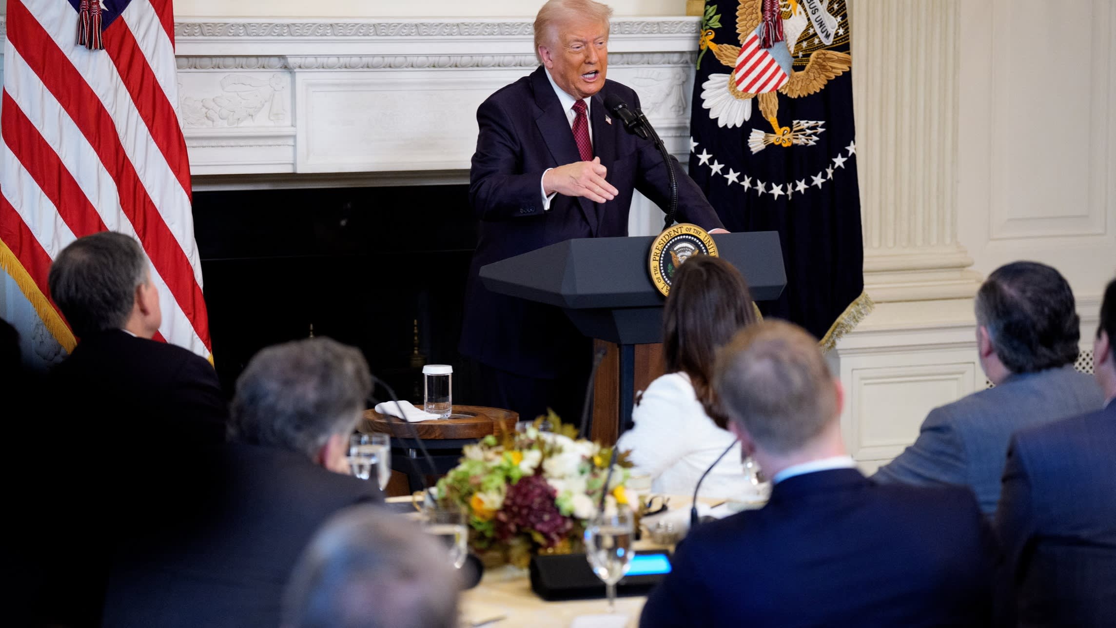 Donald Trump tries to brush off election losses as Democrats hail shift in mood