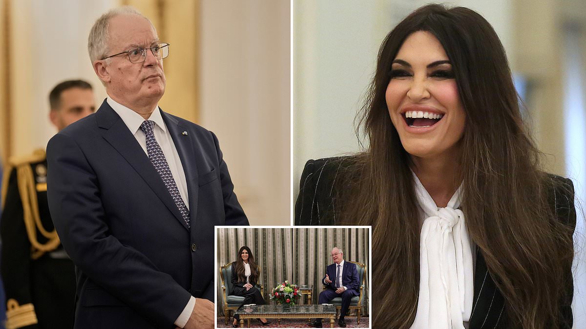 Kimberly Guilfoyle confesses to Greek president she's husband hunting