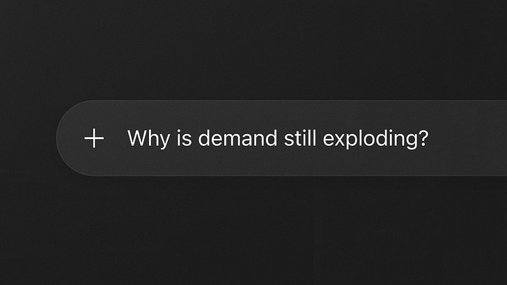 🔮 The infinite-compute economy has already started