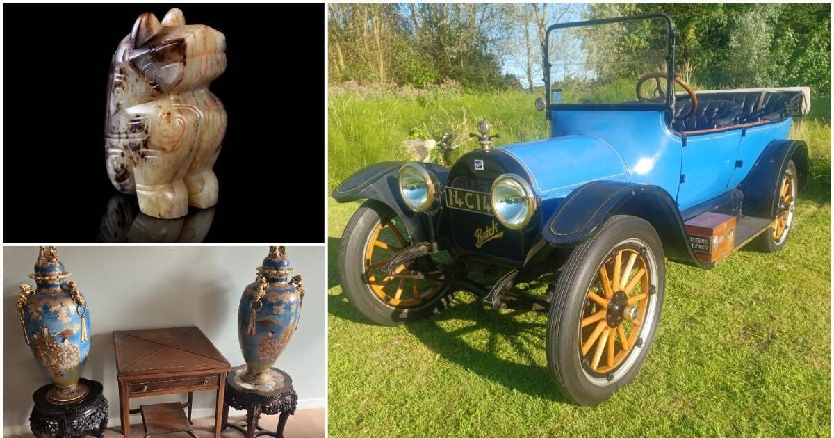 Antiques: A Buick, a bear and a breakfast table up for auction