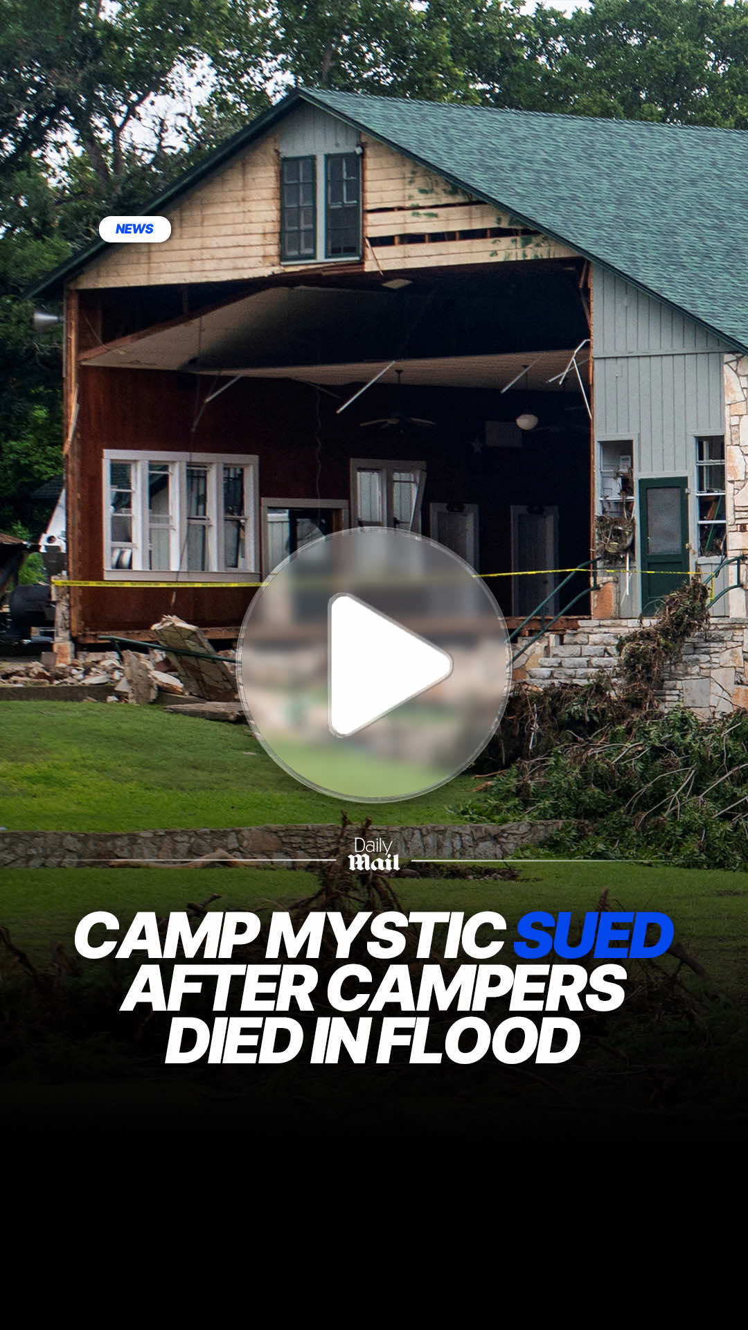 Devastated families of young campers who died when floodwaters ravished an all-girls sleepaway camp in Texas over the summer have filed two lawsuits accusing it of neglect. The suits filed on Monday in Travis County allege that the camp management knew of the flooding dangers and neglected to inform parents about the risks, or take actions to mitigate the disaster, the Austin American-Statesman reports. Both suits argue that the deaths of 25 campers and two counselors was preventable, with one claiming that the deadly floods was a 'self-created disaster.' Read more at DailyMail. #news #texas #campmystic #flood