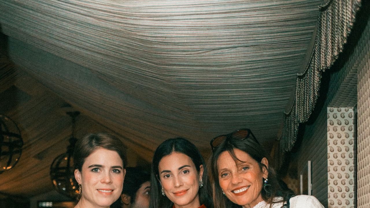 Party Princess! Eugenie celebrates royal It-girl Alessandra de Osma, glamorous wife of Prince Christian of Hanover, at intimate dinner