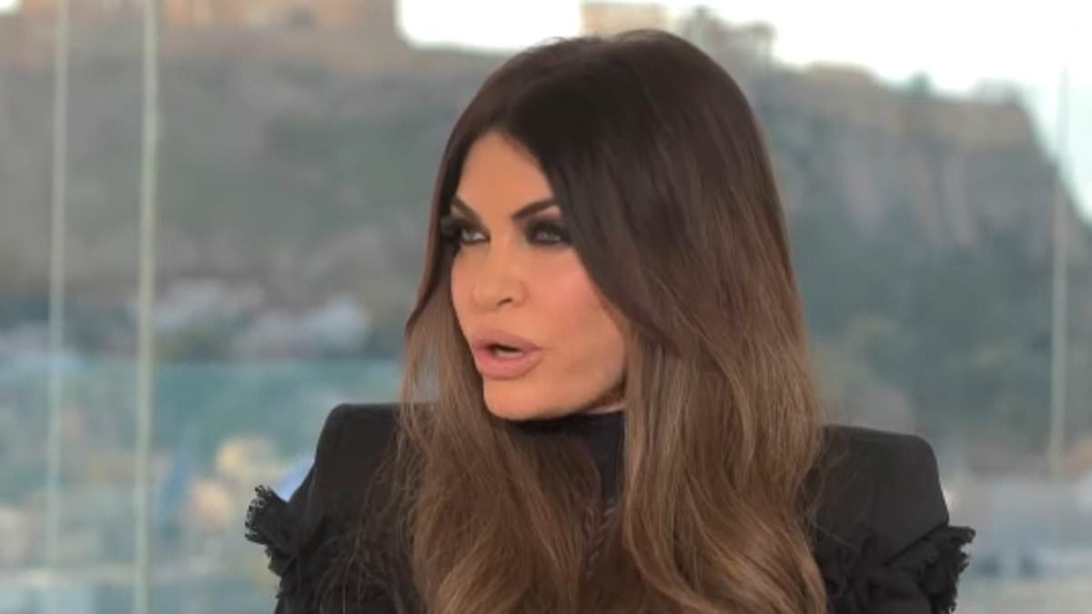 Kimberley Guilfoyle bares all about her love life, exes and search for a new husband in first Greek TV interview