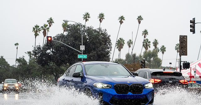 WATCH: Residents Take to Kayaks to Paddle Through Southern California Streets After Heavy Rain
