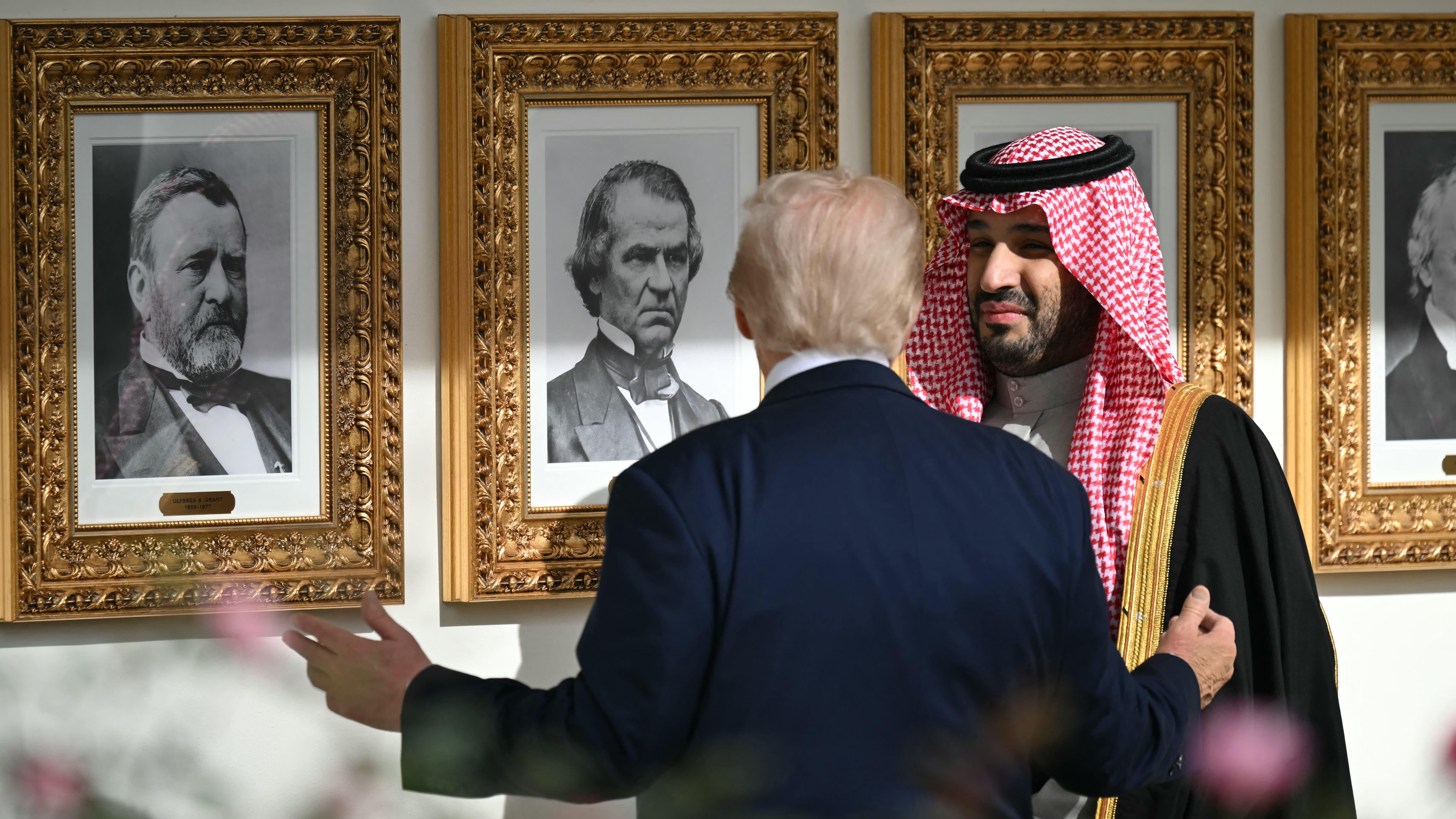‘Things happen’: Donald Trump recasts Khashoggi killing as Saudi prince arrives with deals