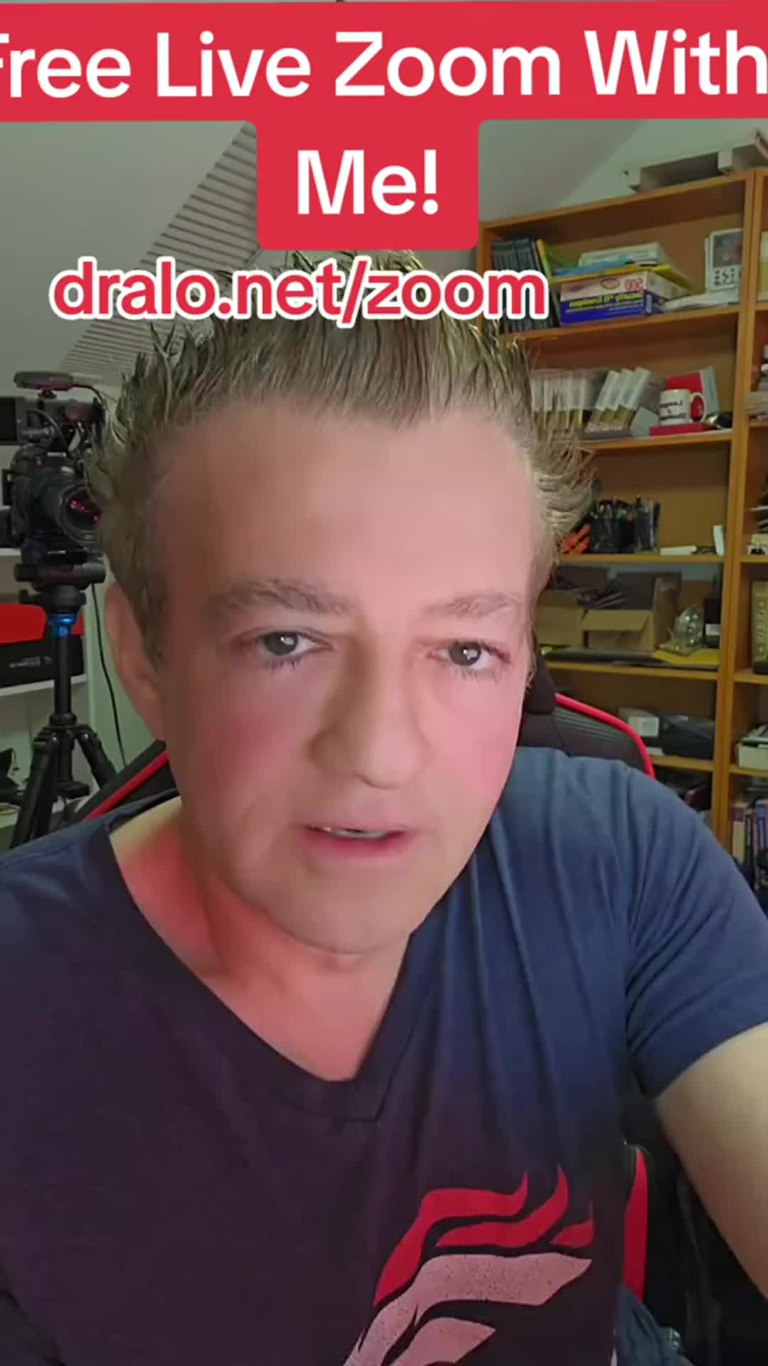 Sneak peek into my private live Zooms. April 29 at 9pm Eastern. https://dralo.net/zoom